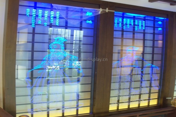 南京中山陵面發(fā)光玻璃應(yīng)用